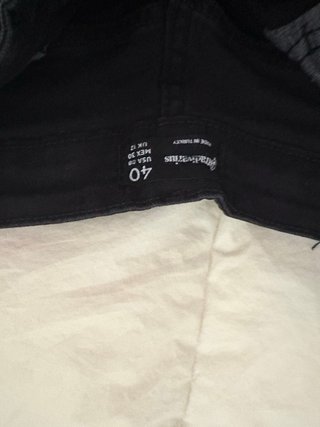 Pantalones vaqueros negros Stradivarius