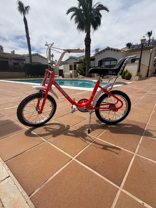 Bicicleta Motoretta Roja