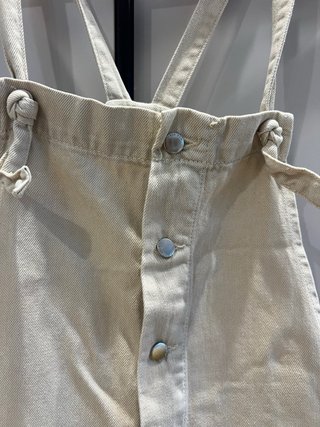 Peto vaquero Mango beige