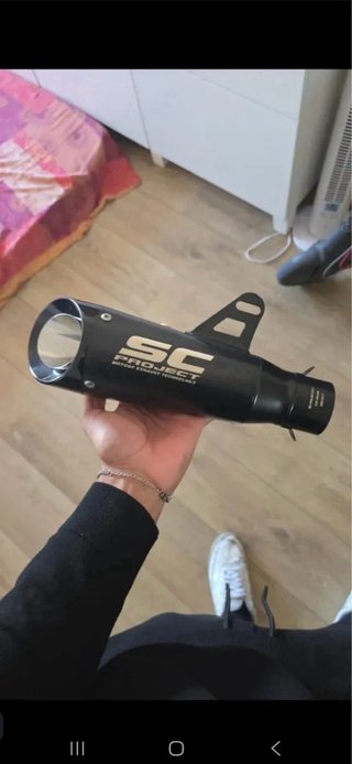 Sistema escape Kawasaki Z900 2025
