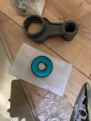 Lote accesorios baño mampara acero inoxidable