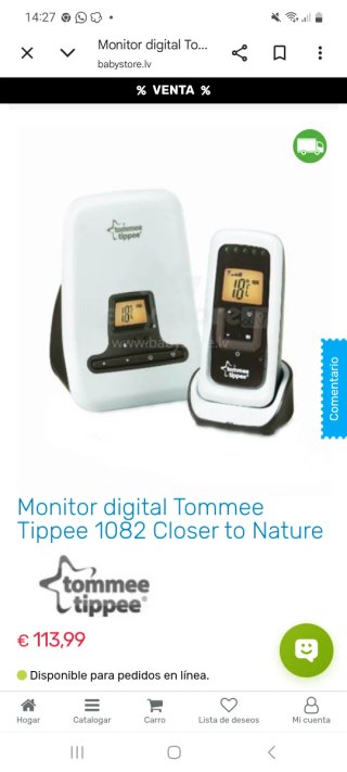Vigilabebés Tommee Tippee