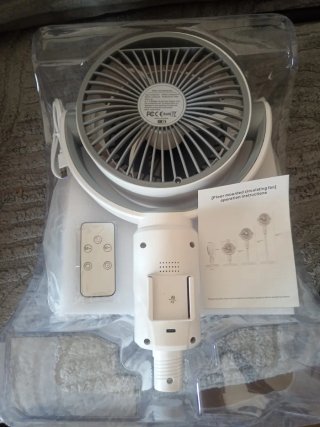 Ventilador recargable