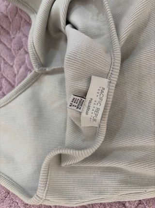 Top halter Pull and Bear verde claro