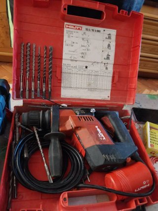 Taladro percutor Hilti TE 5 / TE 5-DRS
