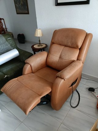 Sillón reclinable eléctrico