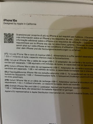 iPhone 16e 128GB