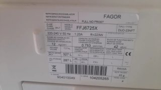 Cajón Frigorífico Nevera Fagor Verdurero