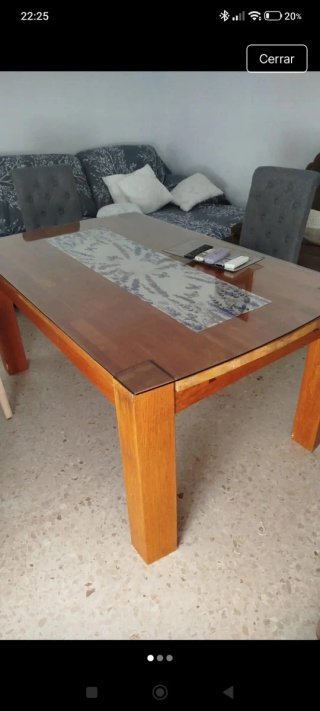 Mesa de comedor madera