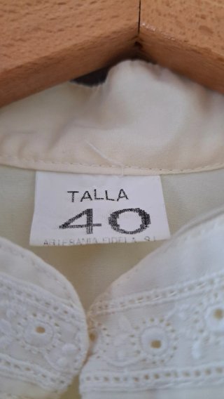Camisa fallero beige