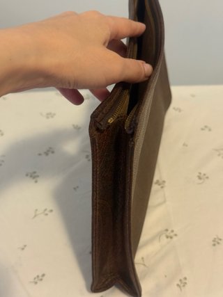 Pochette Etro fantasia paisley marrone