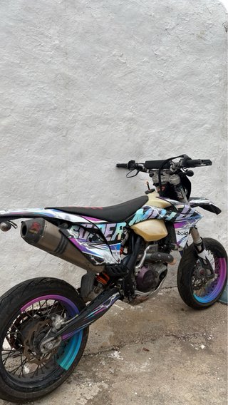 Supermotard KTM 500exc