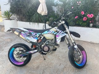 Supermotard KTM 500exc