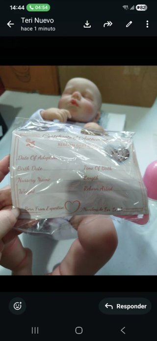 Bebé Reborn con Certificado
