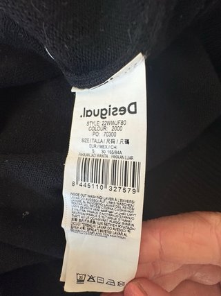 Jersey Desigual Negro Multicolor