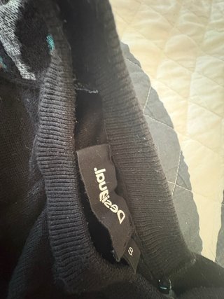 Jersey Desigual Negro Multicolor