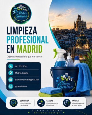 Limpieza en Madrid