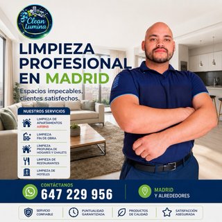 Limpieza en Madrid
