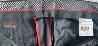 Traje de hombre Florentino gris con forro rojo