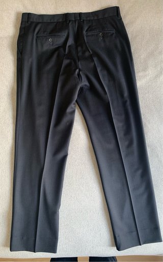 Traje de hombre Florentino gris con forro rojo