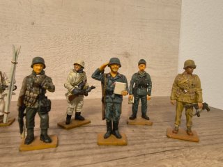 Militaria Modelismo 10 Figuras Delprado III Reich