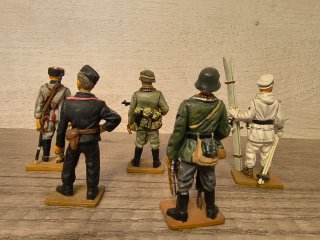 Militaria Modelismo 10 Figuras Delprado III Reich
