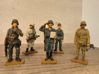 Militaria Modelismo 10 Figuras Delprado III Reich