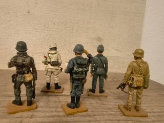 Militaria Modelismo 10 Figuras Delprado III Reich