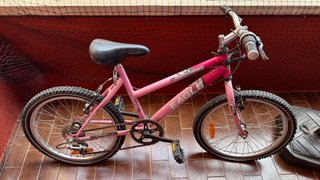 Bicicleta infantil 20” Eagle rosa con marchas