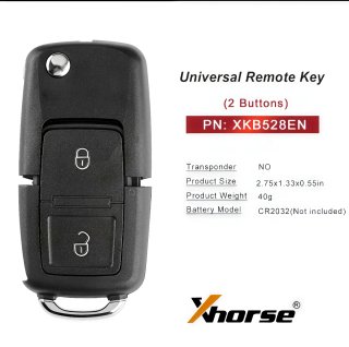 Llave Mando Remoto Universal Xhorse XKB508EN