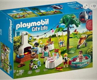 PLAYMOBIL Familia y Parrilla Verano 9272