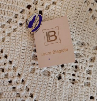 Lampada Murano Vetro Trasparente e Bianco