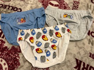 3 Slip Bimbo Avengers Marvel 9/10 anni
