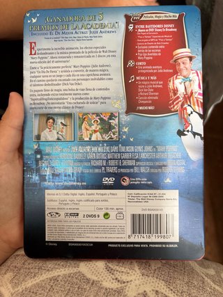 Mary Poppins Edición 45 Aniversario DVD