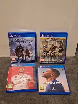 ​Lote Juegos PS4: God of War Ragnarök + For Honor+