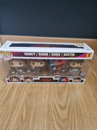 Pack 4 Funkos Stranger Things