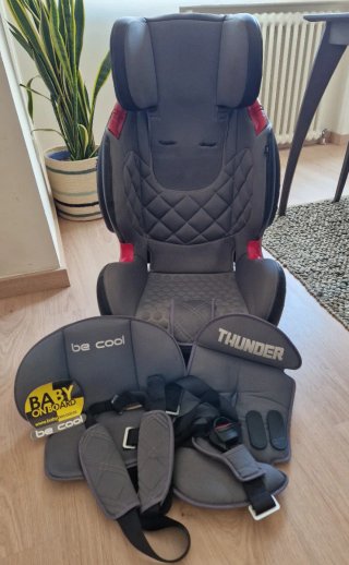 Silla coche Be Cool Thunder Isofix Grupo 1-2-3