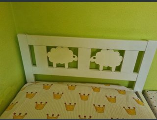 Cama infantil 70x160 blanca