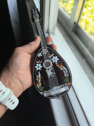 Mandolina Decorativa Musical