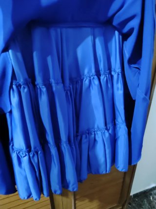 Vestido de fiesta azul