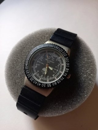 Reloj Macarthy Inc. Hombre Negro/Plateado