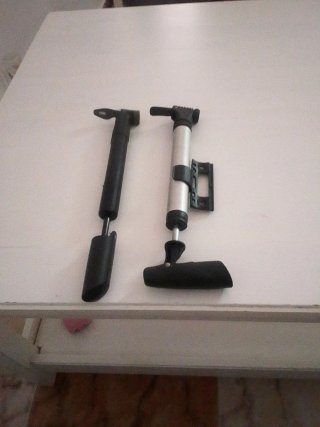 Inflador de aire para bici