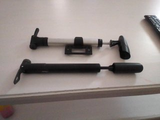 Inflador de aire para bici