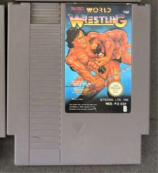 Cartucho Tecmo World Wrestling NES