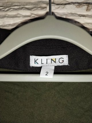Vestido Kling verde topos