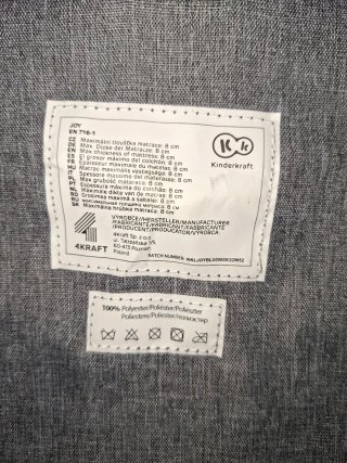 Cuna de viaje Kinderkraft