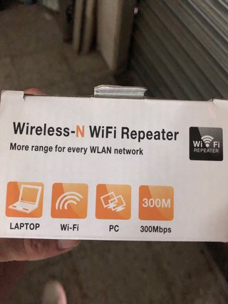 Repetidor WiFi N 300 Mbps Nuevo