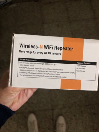 Repetidor WiFi N 300 Mbps Nuevo