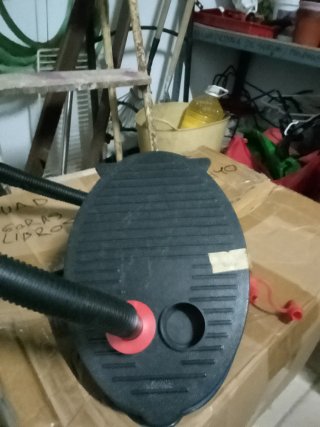 Inflador de aire para colchonetas