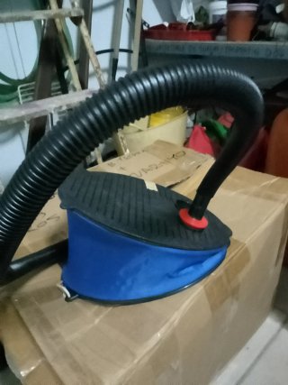 Inflador de aire para colchonetas